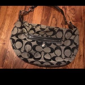 Coach women Signature duffle shoulder bag
